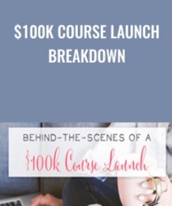 $100k Course Launch Breakdown - Danielle Leslie