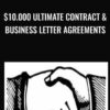 $10.000 Ultimate Contract & Business Letter Agreements - Michael Senoff