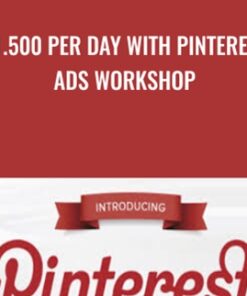$1.500 per Day with Pinterest Ads Workshop - Ezra Firestone