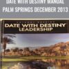 Date With Destiny Manual Palm Springs December 2013 – Anthony Robbins