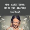 Dave Espino E28093 How I Made 152C000 Mo On eBay eBay For Fast Cash » Courses[GB]