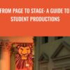 From Page to Stage A Guide to Student Productions » Courses[GB]