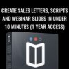 Funnel Scripts Create Sales letters2C Scripts and Webinar Slides in under 10 minutes 1 Year Access » Courses[GB]
