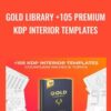 Gold Library 105 Premium KDP Interior Templates » Courses[GB]