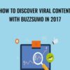 How To Discover Viral Content With BuzzSumo In 2017 » Courses[GB]