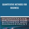 Quantitative Methods for Business » Courses[GB]
