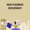 What is business development » Courses[GB]