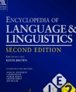 Encyclopedia Of Language And Linguistics - Keith Brown