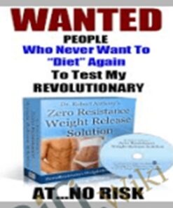 Zero Resistance Weight Release E28093 Dr Robert Anthony 1 » Courses[GB]