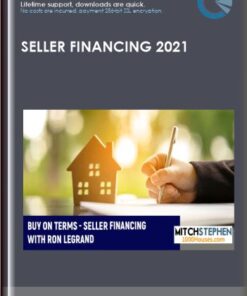 Seller Financing 2021 - Ron LeGrand