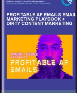 Profitable AF Emails email marketing playbook + Dirty Content Marketing - Nabeel Azeez
