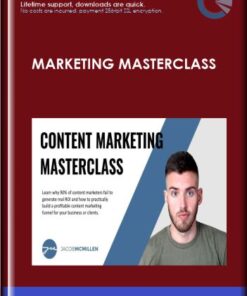 Marketing Masterclass - Jacob McMillen