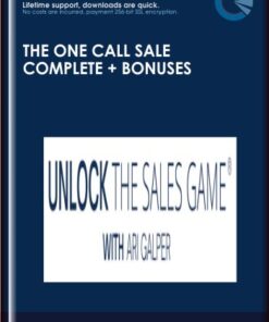 The One Call Sale COMPLETE + bonuses - Ari Galper