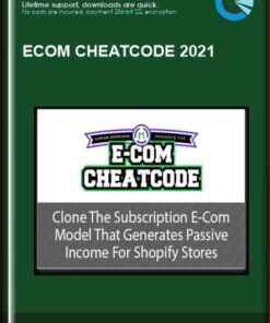 eCom Cheatcode 2021 - Adrian Morrison