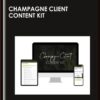 Champagne Client Content Kit - Mariah Coz