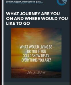 What Journey Are You On and Where Would You Like to Go - Brendon Watt