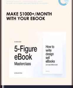 Make $1000+/month with your eBook - Alexunder Hess