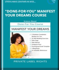 "Done-For-You" Manifest Your Dreams Course - Berkeley