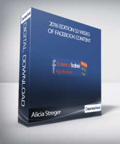 Alicia Streger - 2016 Edition 52 Weeks of Facebook Content