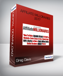 Greg Davis – Affiliate Millionaires 2017 ( Super Affiliate Rockstar Live + Bonus )
