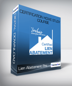 Lien Abatement Pre-Certification Home Study Course