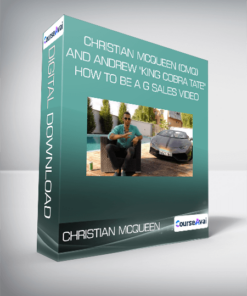 Christian McQueen (CMQ) and Andrew "King Cobra Tate" - How to Be a G Sales Video