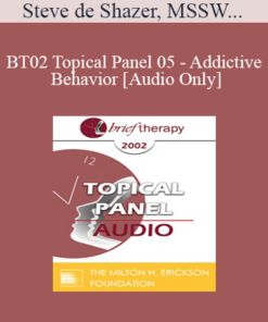 [Audio Only] BT02 Topical Panel 05 - Addictive Behavior - Steve de Shazer