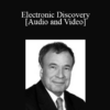 Audio and Video Electronic Discovery with Ronald J. Hedges » Courses[GB]