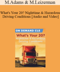 Trial Guides - What's Your 20? Nighttime & Hazardous Driving Conditions