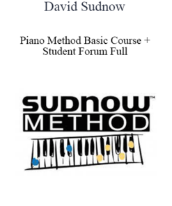 David Sudnow - Piano Method Basic Course + Student Forum Full
