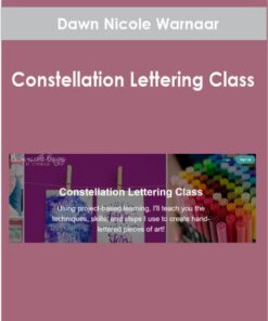 Dawn Nicole Warnaar - Constellation Lettering Class