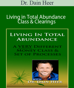 Dr. Dain Heer - Living in Total Abundance Class & Clearings