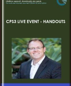 CPS3 Live Event  -  Handouts  -  Jonathan Zabrocki