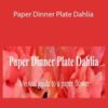 Amity Katharine Libby – Paper Dinner Plate Dahlia