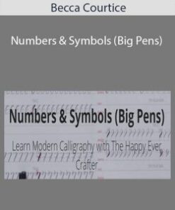 Becca Courtice – Numbers & Symbols (Big Pens)