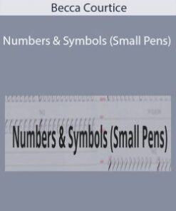 Becca Courtice – Numbers & Symbols (Small Pens)
