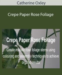 Catherine Oxley – Crepe Paper Rose Foliage
