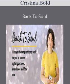 Cristina Bold – Back To Soul