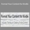 D’vorah Lansky, M.Ed. – Format Your Content for Kindle
