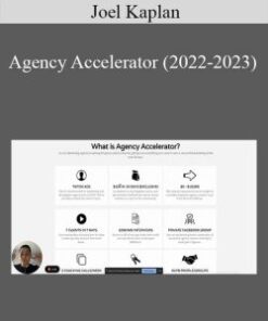 Joel Kaplan – Agency Accelerator (2022-2023)