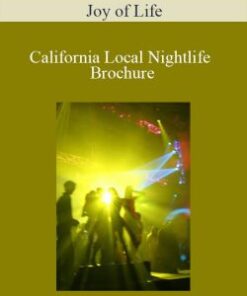 Joy of Life – California Local Nightlife Brochure
