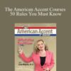 Lisa Mojsin The American Accent Courses E28093 50 Rules You Must Know 250x343 1 » Courses[GB]