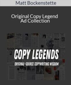 Matt Bockenstette – Original Copy Legend Ad 22 Collections