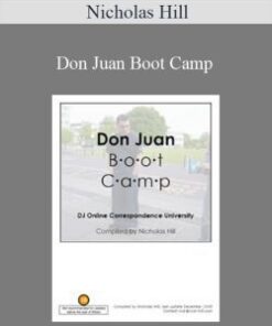Nicholas Hill – Don Juan Boot Camp