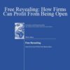 Oliver Alexy Free Revealing How Firms Can Profit From Being Open 250x343 1 » Courses[GB]
