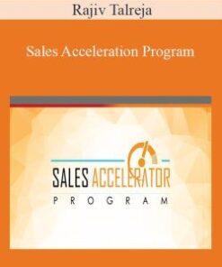 Rajiv Talreja – Sales Acceleration Program