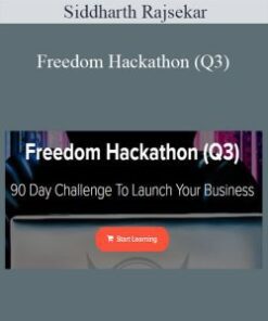 Siddharth Rajsekar – Freedom Hackathon (Q3)