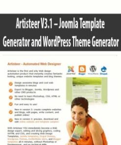 Artisteer V3.1 – Joomla Template Generator and WordPress Theme Generator