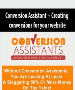 Conversion Assistant – Creating conversions for your website
