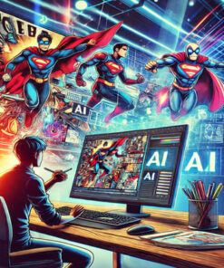AI Graphic Novels and Comics: From AI to Z By Debbie Drum
